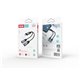XO adaptateur audio NBR160A Lightning vers Lightning - Lightning Noir