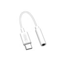 XO adaptateur audio NB161 USB-C vers  mini-jack (3,5mm) Blanc