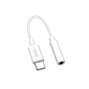 XO adaptateur audio NB161 USB-C vers  mini-jack (3,5mm) Blanc