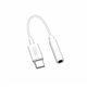 XO adaptateur audio NB161 USB-C vers  mini-jack (3,5mm) Blanc