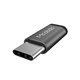 Mcdodo Adaptateur microUSB (port) vers  USB-C argent OT-2152