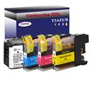 Lot de 4 Cartouches compatibles pour Brother MFCJ4610DW / MFCJ4710DW / MFC J4610DW / MFC J4710DW