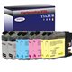 5x Cartouche d'encre Compatible LC223XL (2 Noir 1 Cyan 1 Magenta 1 Jaune) 