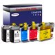 LC227/LC225XL- Lot de 5 Cartouches compatibles pour Brother LC227 / LC225  XL