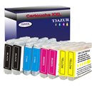 Lot de 4 Cartouches compatibles Brother MFC5860CN / MFC660CN / MFC665CW / MFC 5860CN / MFC 660CN / MFC 665CW