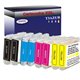 Lot de 4 Cartouches compatibles Brother MFC5860CN / MFC660CN / MFC665CW / MFC 5860CN / MFC 660CN / MFC 665CW