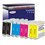 Lot de 4 Cartouches compatibles Brother MFC5860CN / MFC660CN / MFC665CW / MFC 5860CN / MFC 660CN / MFC 665CW