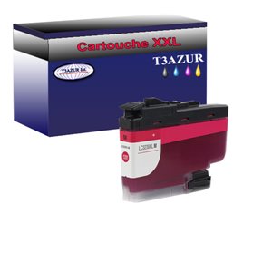 T3AZUR - Cartouche compatible Brother LC3239 (LC-3239M) XL Magenta