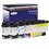 T3AZUR - Lot de 5 Cartouches compatibles Brother LC3237 (LC-3237) XL 