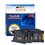 T3AZUR- Lot de 5 cartouches compatibles pour Brother LC1280 XL
