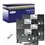 4x Ruban d'étiquettes laminées générique Brother TZe131 - Texte noir sur fond transparent - Largeur 12 mm x 8 mètres