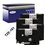 4x Ruban d'étiquettes laminées générique Brother TZe161 - Texte noir sur fond transparent - Largeur 36 mm x 8 mètres