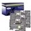 4 x Rubans d'étiquettes laminées générique Brother TZe315 - Texte blanc sur fond noir - Largeur 6 mm x 8 mètres