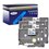4 x Rubans d'étiquettes laminées générique Brother TZe521 - Texte noir sur fond bleu - Largeur 9 mm x 8 mètres