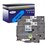 4 x Rubans d'étiquettes laminées générique Brother TZe541 - Texte noir sur fond bleu - Largeur 18 mm x 8 mètres