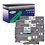 4 x Rubans pour étiquettes laminées générique Brother TZe731 - Texte noir sur fond vert - Largeur 12 mm x 8 mètres