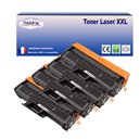 T3AZUR  - Lot de 4 Toner générique Samsung  MLT-D111L/MLT-D111S (SU799A/SU810A) 