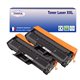 T3AZUR  - Lot de 2 Toner générique Samsung  MLT-D111L/MLT-D111S (SU799A/SU810A) 