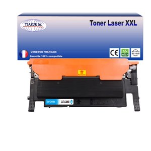 T3AZUR - Toner  générique Samsung CLP360, CLT-C406S Cyan 
