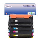 T3AZUR - Lot de 5 Toners génériques Samsung CLP310/ CLP315/ CLP320/ CLP325