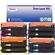 T3AZUR - Lot de 8 Toners génériques Samsung CLP310/ CLP315/ CLP320/ CLP325