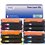 T3AZUR - Lot de 8 Toners génériques Samsung CLP310/ CLP315/ CLP320/ CLP325