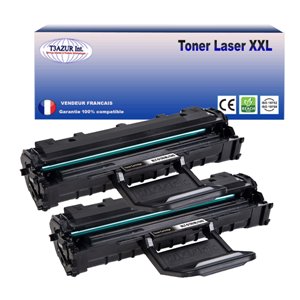 T3AZUR - Lot de 2 Toner générique  Samsung ML-1640, MLT-D1082S
