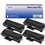 T3AZUR - Lot de 4 Toner générique Samsung ML-1660, 1665, MLT-D104S