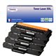 T3AZUR﻿ - Lot de 4 Toners génériques  Samsung ML2950/ SCX4728 (MLT-D103L/MLT-D103S)
