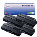 T3AZUR- Lot de 4  Toners génériques Samsung MLT-D115L