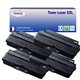 T3AZUR- Lot de 4  Toners génériques Samsung MLT-D115L