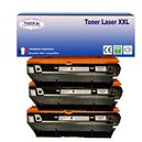 T3AZUR - Lot de 3 Toners génériques Samsung MLTD116L