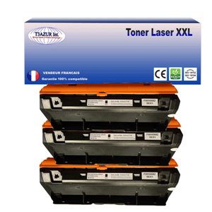 T3AZUR - Lot de 3 Toners génériques Samsung MLTD116L