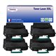 T3AZUR- Lot de 4 Toners génériques Samsung MLT-D201L (MLT-D201L/MLT-D201S/SU870A/SU878A)