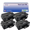 T3AZUR- Lot de 4 Toners génériques Samsung ML3310/ML3710 (MLT-D205L/MLT-D205S)