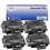 T3AZUR - Lot de 4 Toners génériques Samsung SCX5635/ SCX5835 (MLT-D2082L/MLT-D2082S)