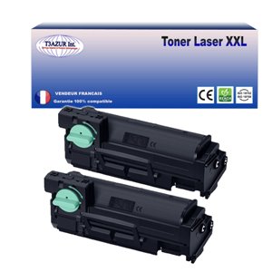 T3AZUR- Lot de 2 Toners génériques Samsung MLT-D303E