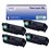 T3AZUR- Lot de 4 Toners génériques Samsung MLT-D303E