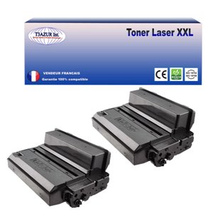 T3AZUR- Lot de 2 Toners génériques Samsung ML3750ND (MLT-D305L/SV048A)