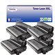 T3AZUR- Lot de 4 Toners génériques Samsung ML3750ND (MLT-D305L/SV048A)