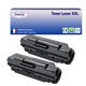 T3AZUR - Lot de 2 Toners génériques Samsung ML4510/ ML4512/ ML5010/ ML5012/ ML5015/ ML5017 (MLT-D307U)