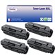 T3AZUR - Lot de 4 Toners génériques Samsung ML4510/ ML4512/ ML5010/ ML5012/ ML5015/ ML5017 (MLT-D307U)