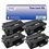 T3AZUR- Lot de 4 Toners génériques Samsung ML3310/ML3710 (MLT-D205L)