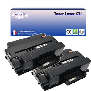T3AZUR- Lot de 2 Toners génériques Samsung ML3310/ML3710 (MLT-D205L)