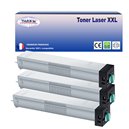 T3AZUR - Lot de 3 Toners génériques Samsung MLT-D704S (SS772A)