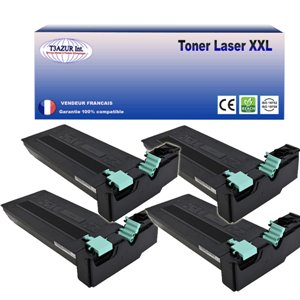 T3AZUR -Lot de 4 Toners génériques Samsung SCX6345N/ SCX6355N (SCX-D6345A)