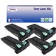 T3AZUR -Lot de 4 Toners génériques Samsung SCX6345N/ SCX6355N (SCX-D6345A)