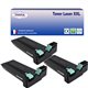 T3AZUR - Lot de 3 Toners génériques Samsung SCX6555N/ SCX6545N (SCX-D6555A)