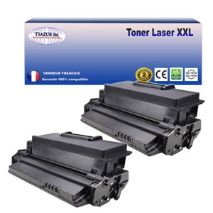 T3AZUR - Lot de 2 Toners compatibles Samsung ML2550