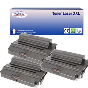 T3AZUR - Lot de 3 Toners compatibles Samsung SCX5530X (SCX-D5530B/SCX-D5530A)